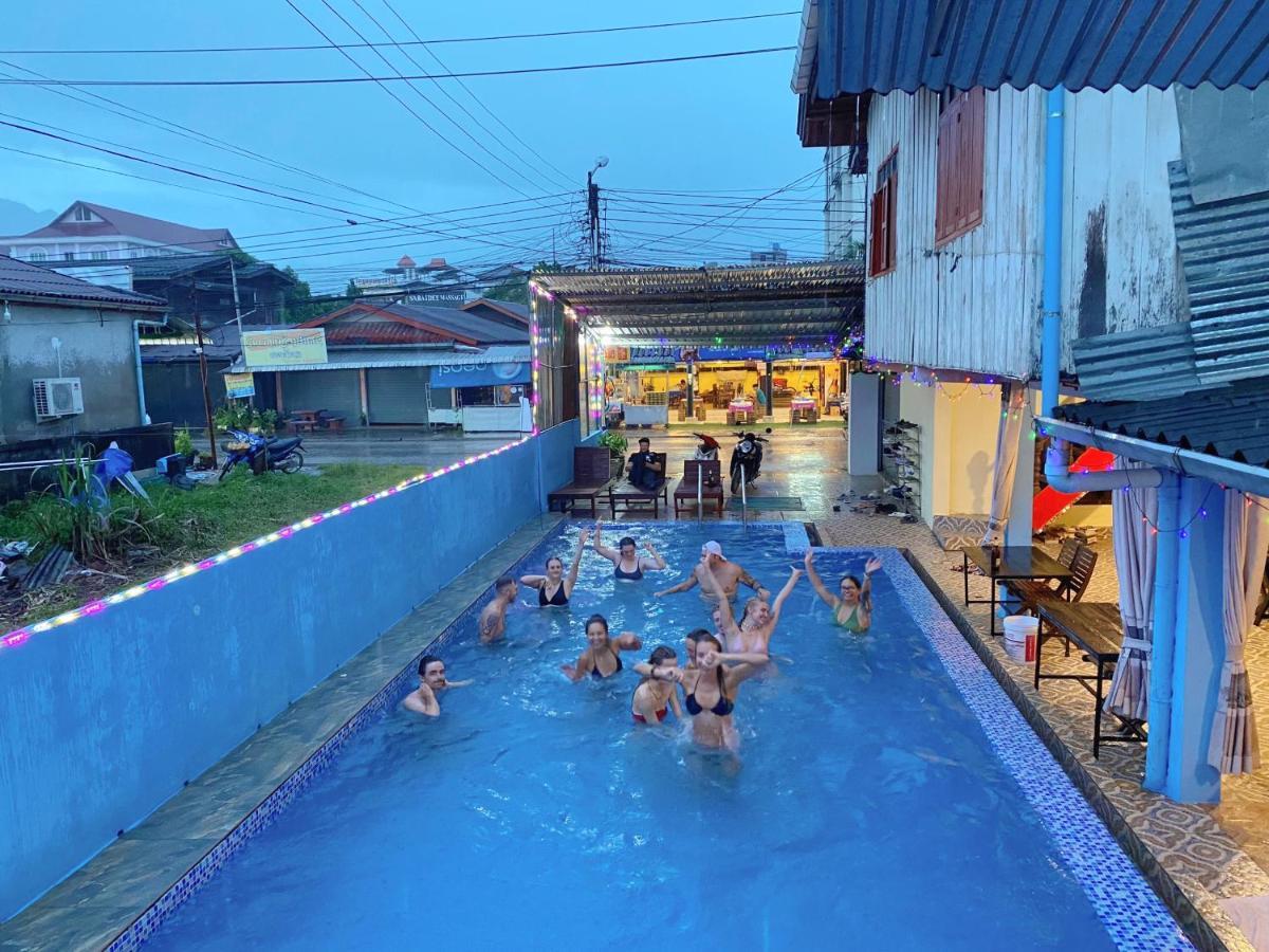 Vang Vieng Freedom Hostel 2 Kültér fotó
