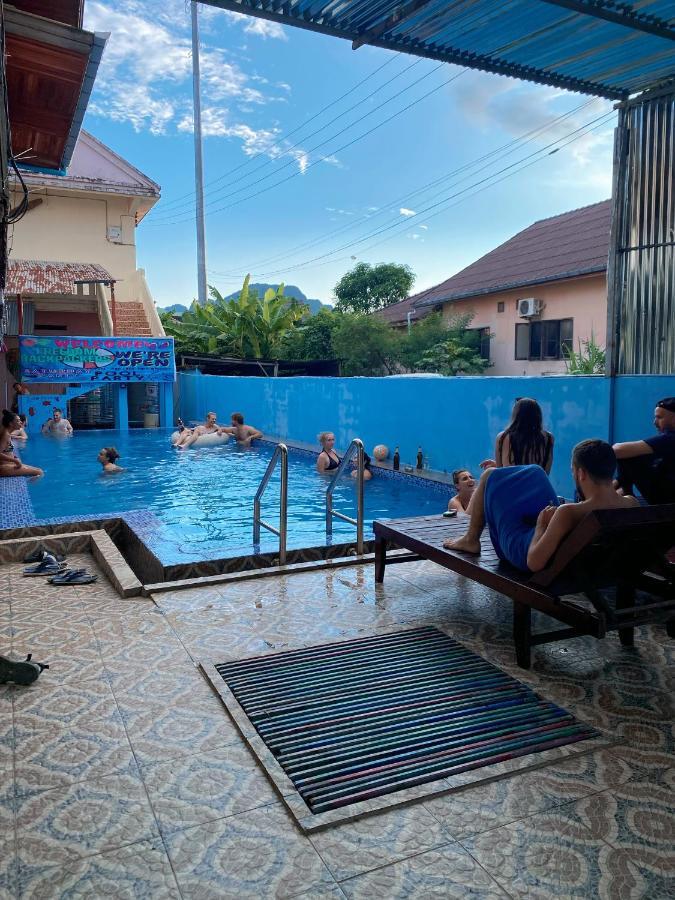 Vang Vieng Freedom Hostel 2 Kültér fotó